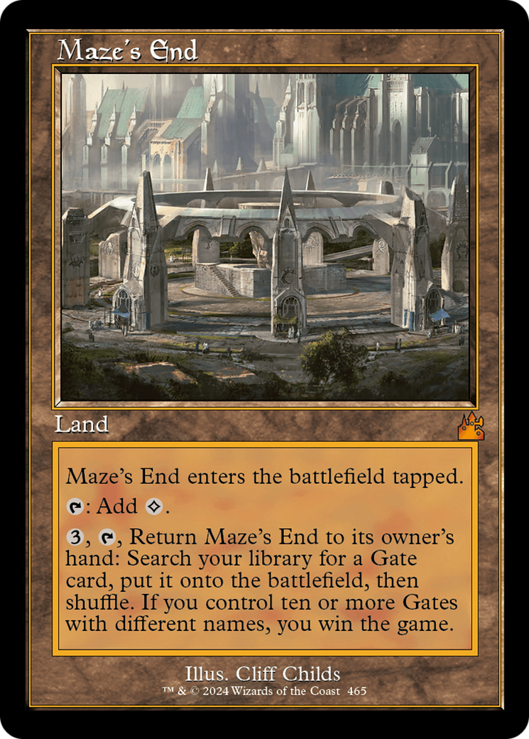 Maze's End (RVR-465) - [Ravnica Remastered]