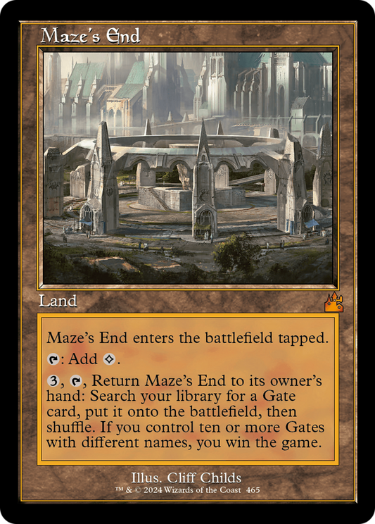 Maze's End (RVR-465) - [Ravnica Remastered]