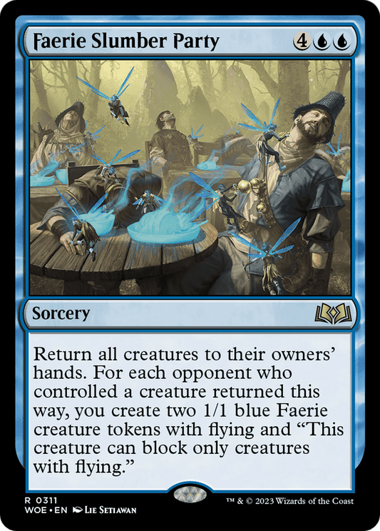 Faerie Slumber Party (WOE-311) - [Wilds of Eldraine] Foil