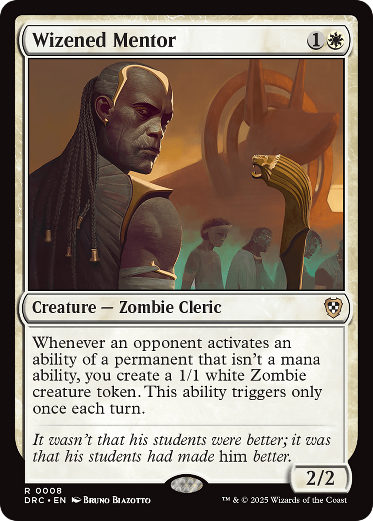 Wizened Mentor (DRC-008) - [Commander: Aetherdrift]
