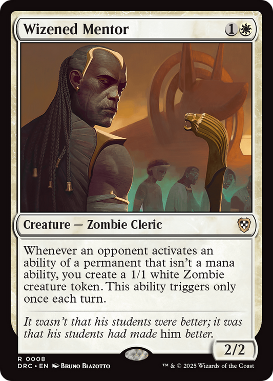 Wizened Mentor (DRC-008) - [Commander: Aetherdrift]
