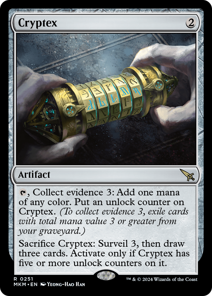 Cryptex (MKM-251) - [Murders at Karlov Manor]