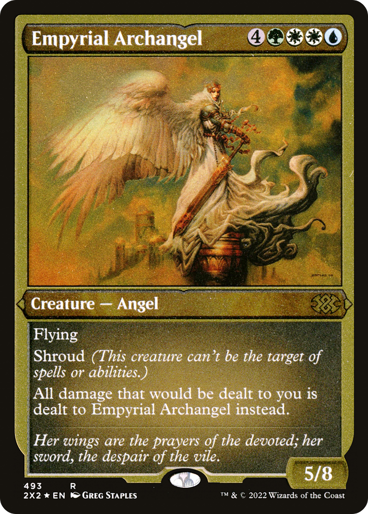 Empyrial Archangel (2X2-493) - [Double Masters 2022] Foil