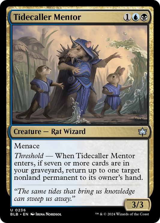 Tidecaller Mentor (BLB-236) - [Bloomburrow]