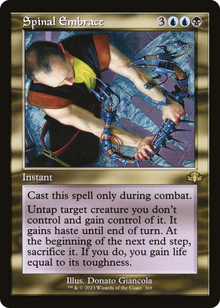 Spinal Embrace (DMR-369) - [Dominaria Remastered] Foil