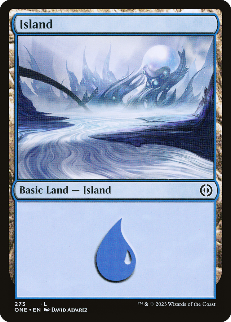 Island (ONE-273) - [Phyrexia: All Will Be One] Foil