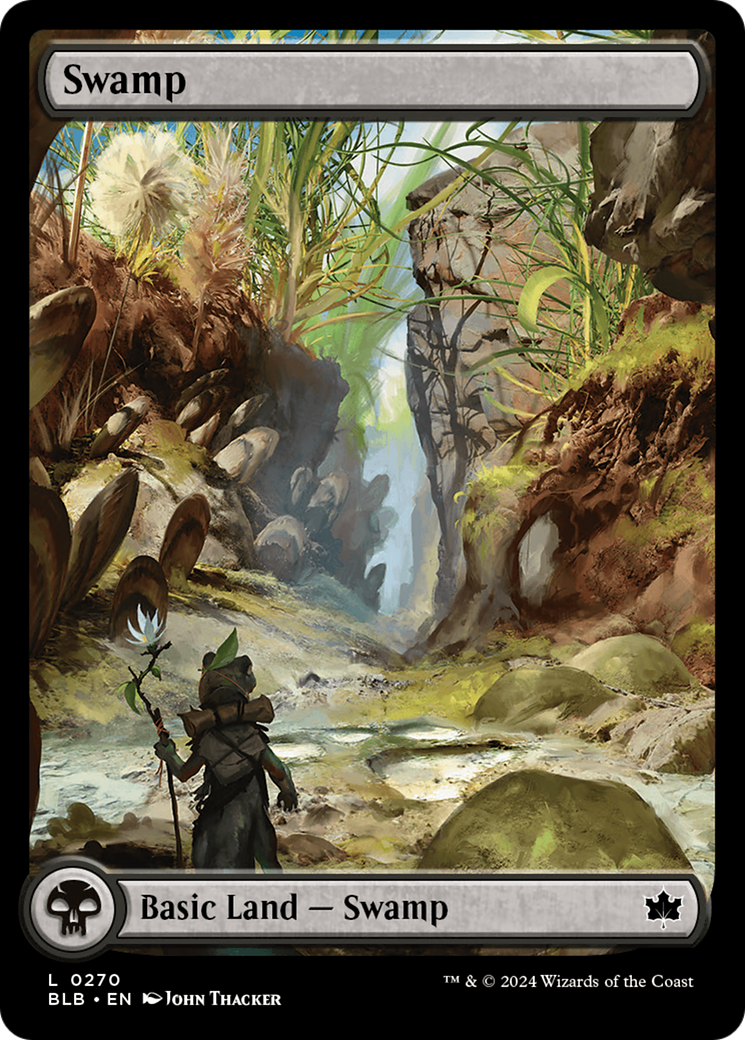 Swamp (BLB-270) - [Bloomburrow] Foil
