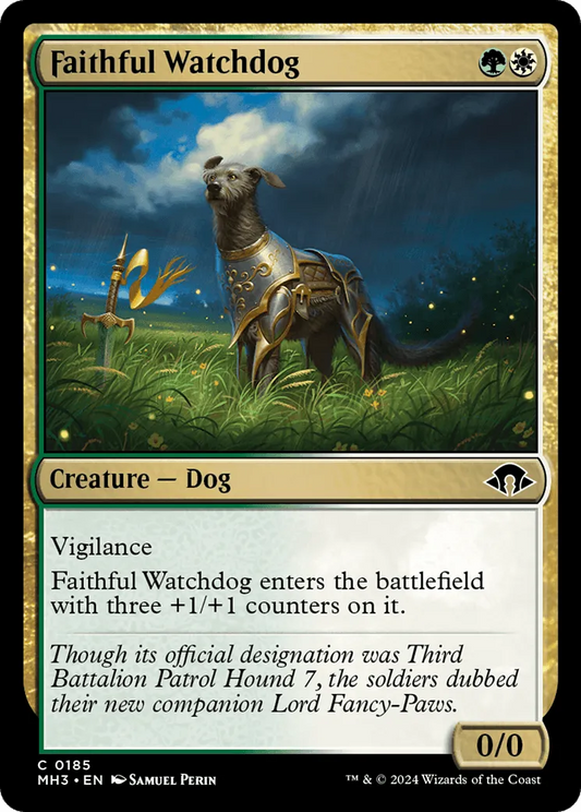 Faithful Watchdog (MH3-185) - [Modern Horizons 3] - Emmett's ToyStop