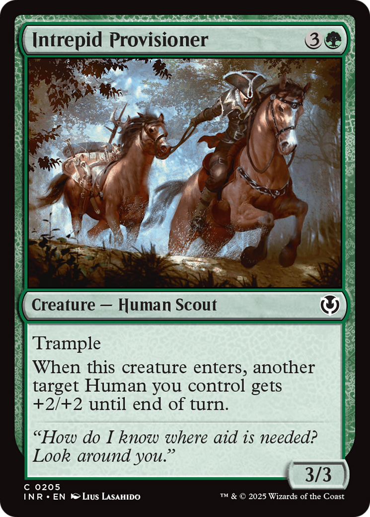 Intrepid Provisioner (INR-205) - [Innistrad Remastered]