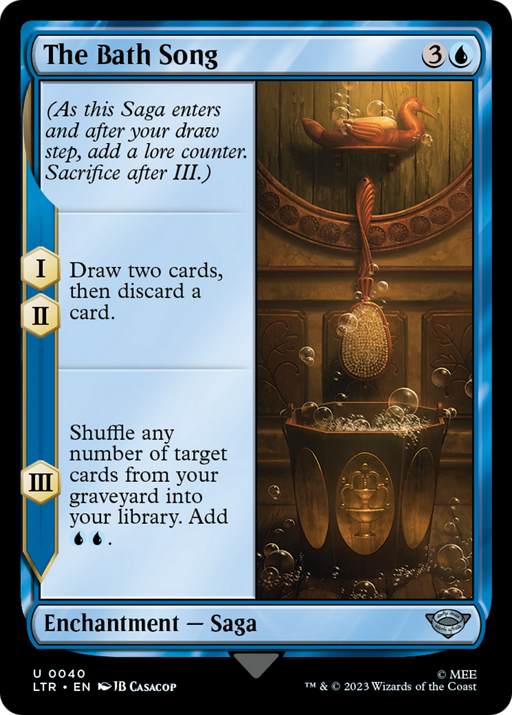 The Bath Song (LTR-040) - [The Lord of the Rings: Tales of Middle-earth] Foil