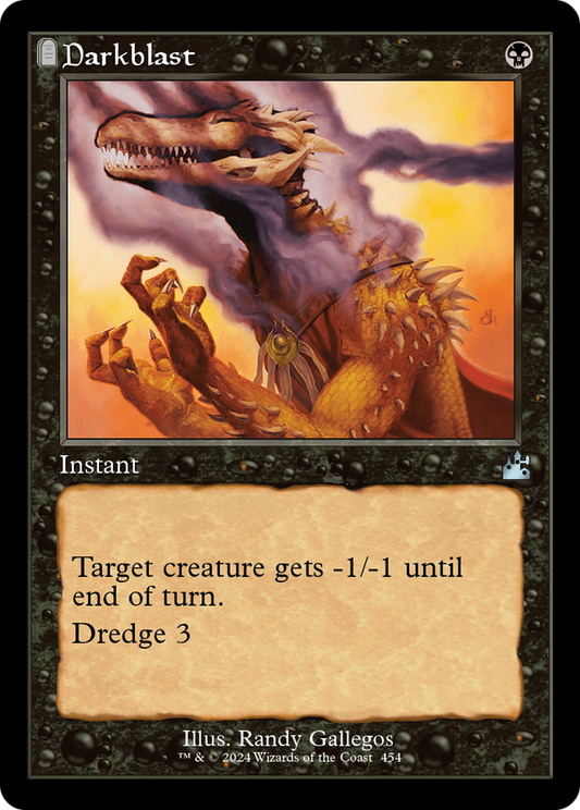 Darkblast (RVR-454) - [Ravnica Remastered]: (tombstone)