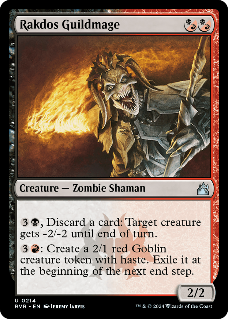 Rakdos Guildmage (RVR-214) - [Ravnica Remastered]