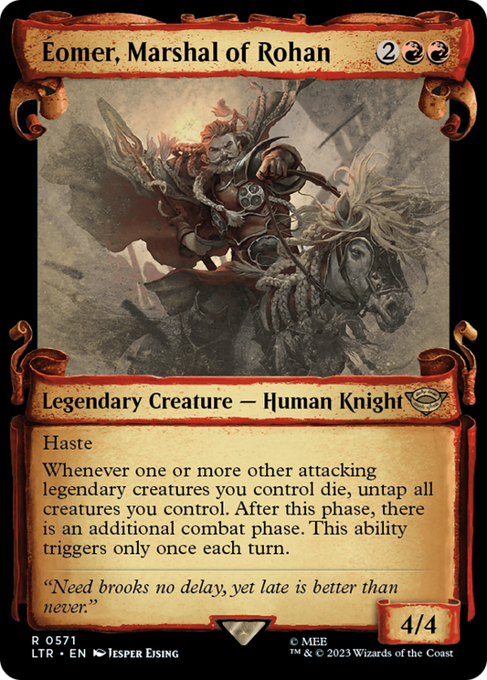 Éomer, Marshal of Rohan (LTR-571) - [The Lord of the Rings: Tales of Middle-earth]: (Showcase)