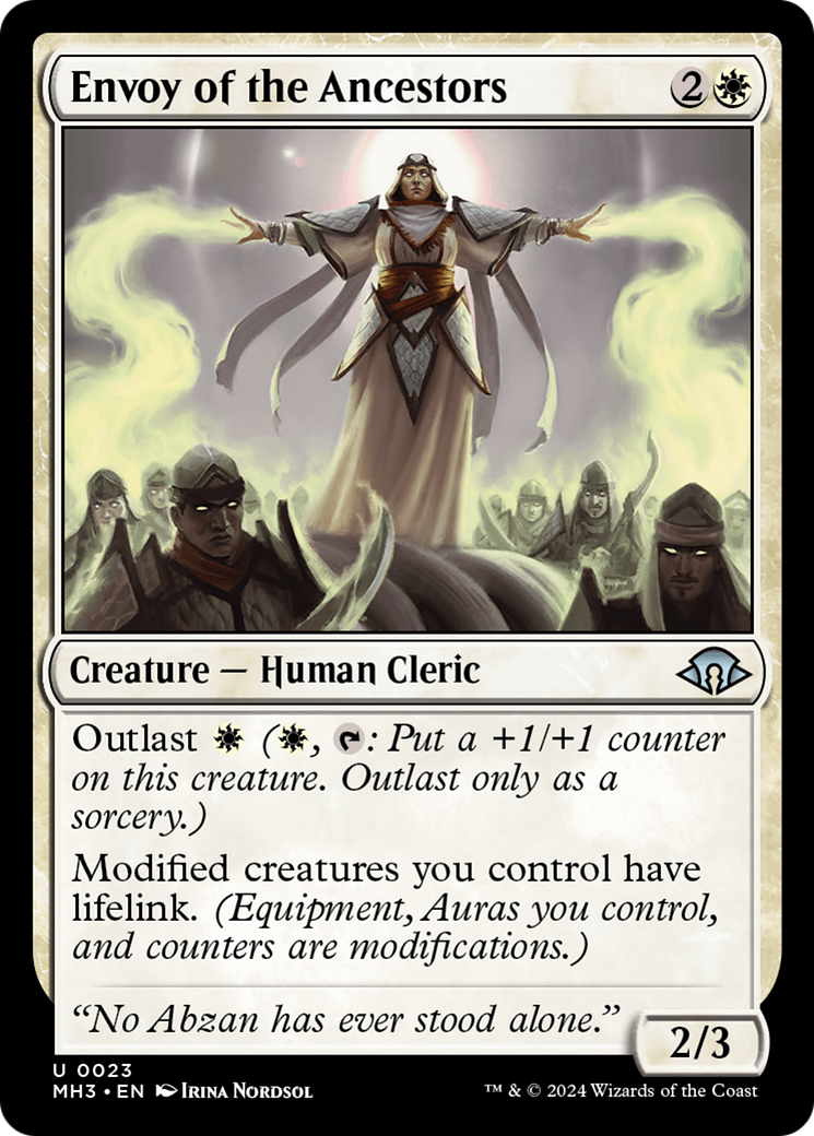 Envoy of the Ancestors (MH3-023) - [Modern Horizons 3] Foil