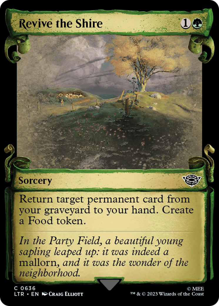 Revive the Shire (LTR-636) - [The Lord of the Rings: Tales of Middle-earth]: (Showcase)