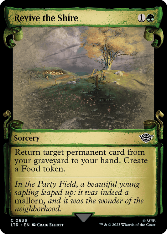 Revive the Shire (LTR-636) - [The Lord of the Rings: Tales of Middle-earth]: (Showcase)