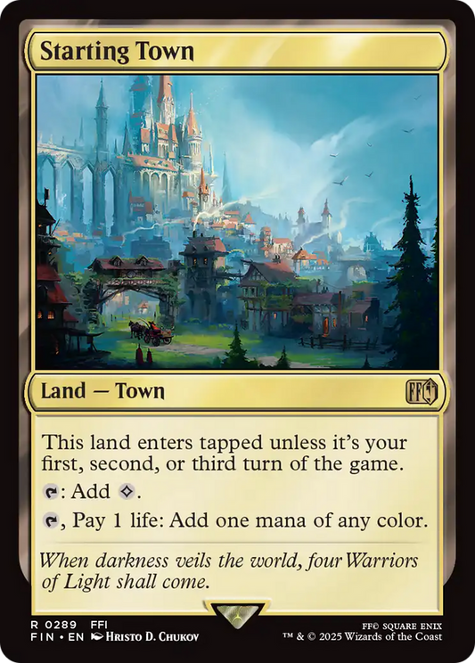 Starting Town (FIN-289) - [FINAL FANTASY] Foil