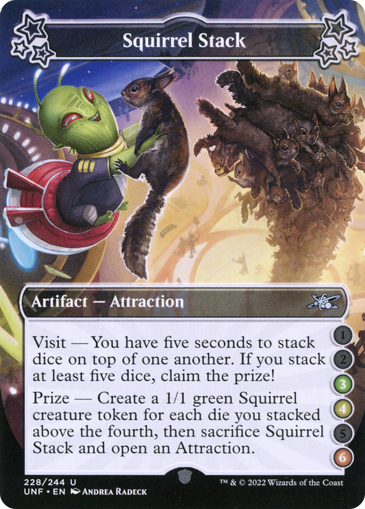Squirrel Stack (UNF-228D) - [Unfinity] Foil