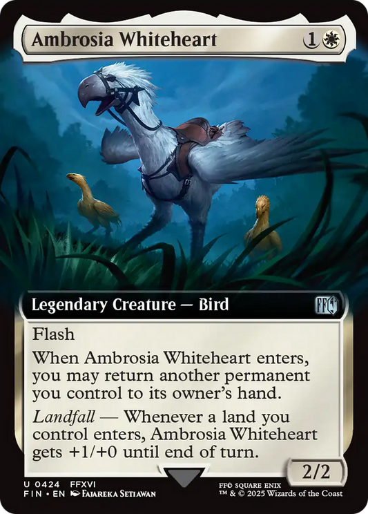 Ambrosia Whiteheart (FIN-424) - [FINAL FANTASY]: (Extended Art)
