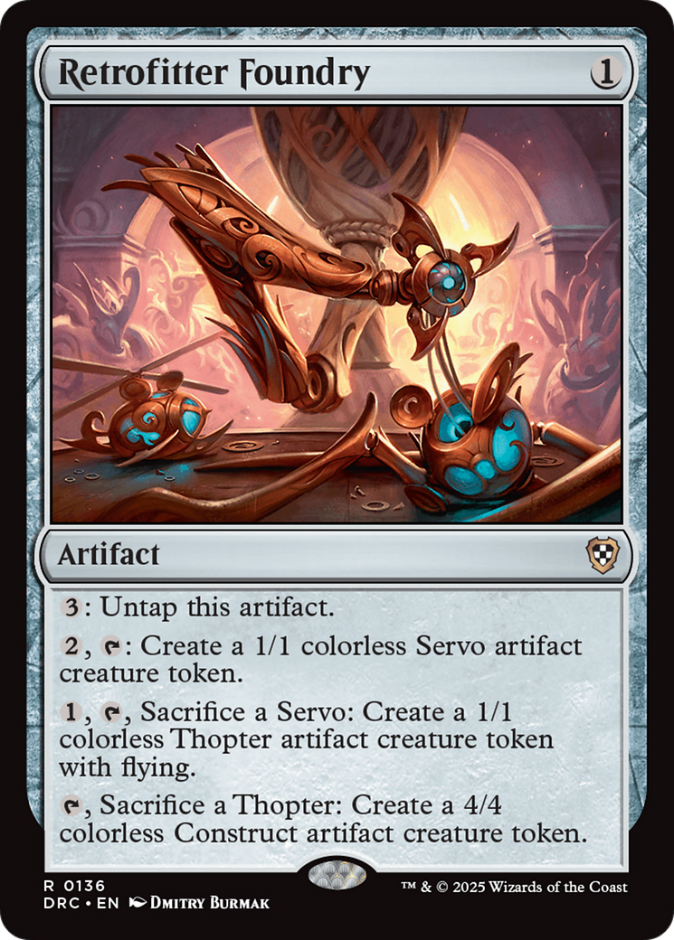 Retrofitter Foundry (DRC-136) - [Commander: Aetherdrift]