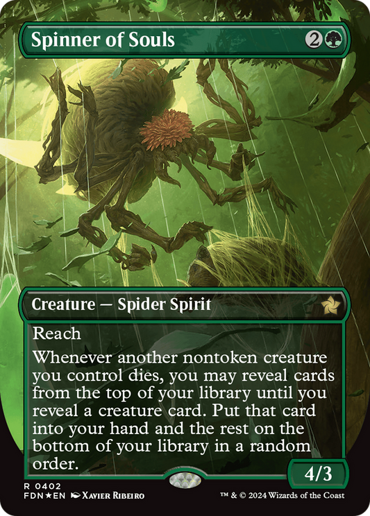 Spinner of Souls (FDN-402) - [Foundations] (Borderless) Foil