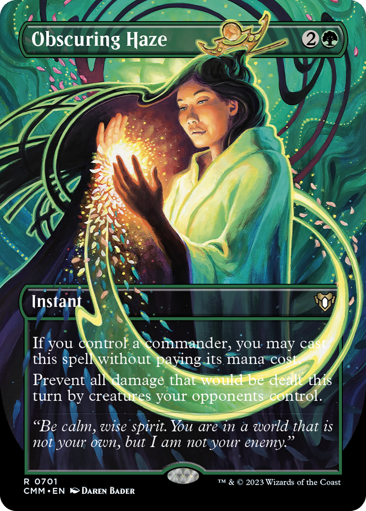 Obscuring Haze (Art alternatif sans frontières) [Commander Masters] 