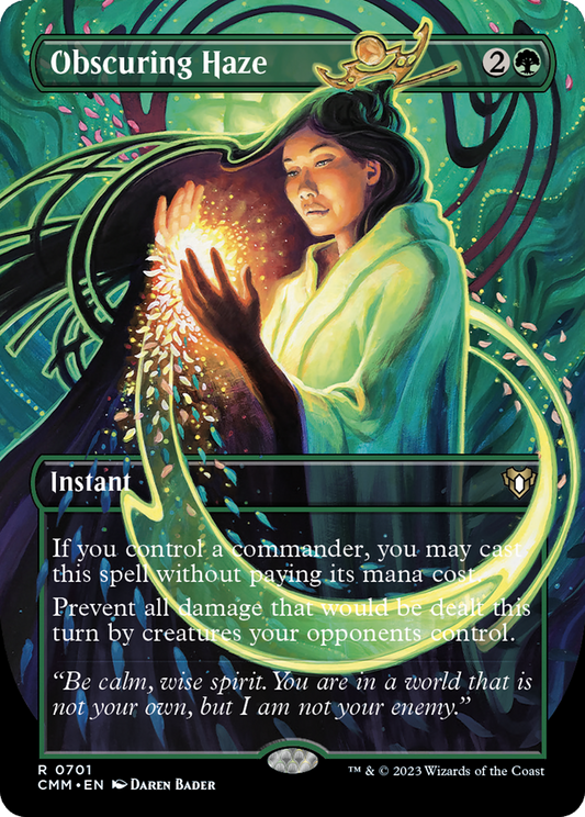 Obscuring Haze (CMM-701) - [Commander Masters] (Borderless)