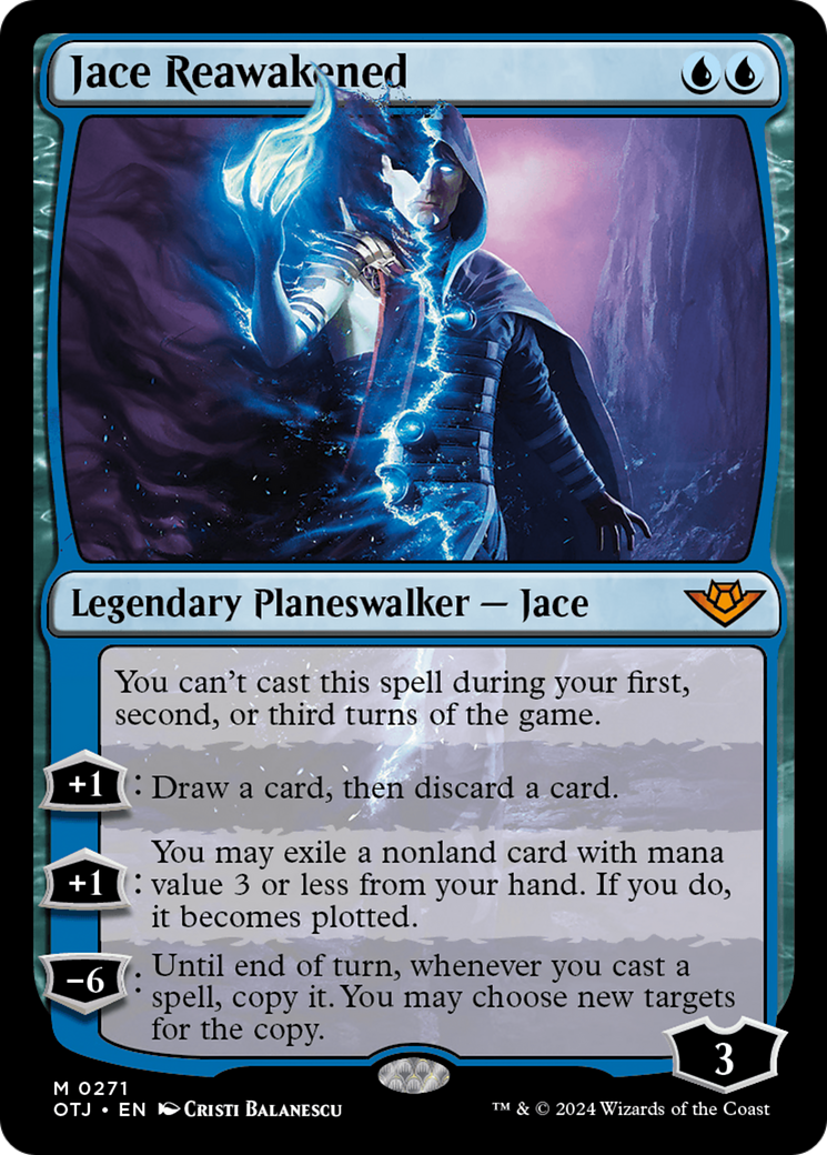Jace Reawakened (OTJ-271) - [Outlaws of Thunder Junction] Foil