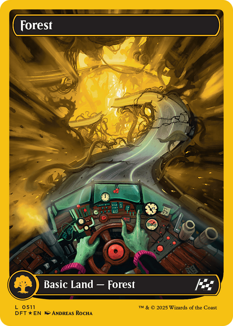 Forest (0511) (First-Place Foil) (DFT-511) - [Aetherdrift] Foil