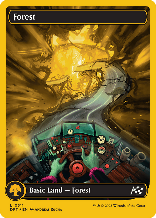 Forest (0511) (First-Place Foil) (DFT-511) - [Aetherdrift] Foil