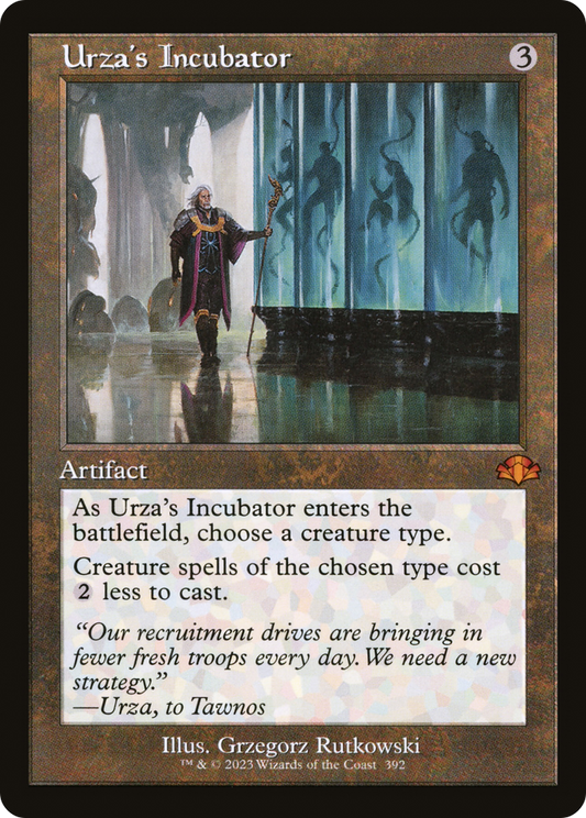 Urza's Incubator (DMR-392) - [Dominaria Remastered] Foil