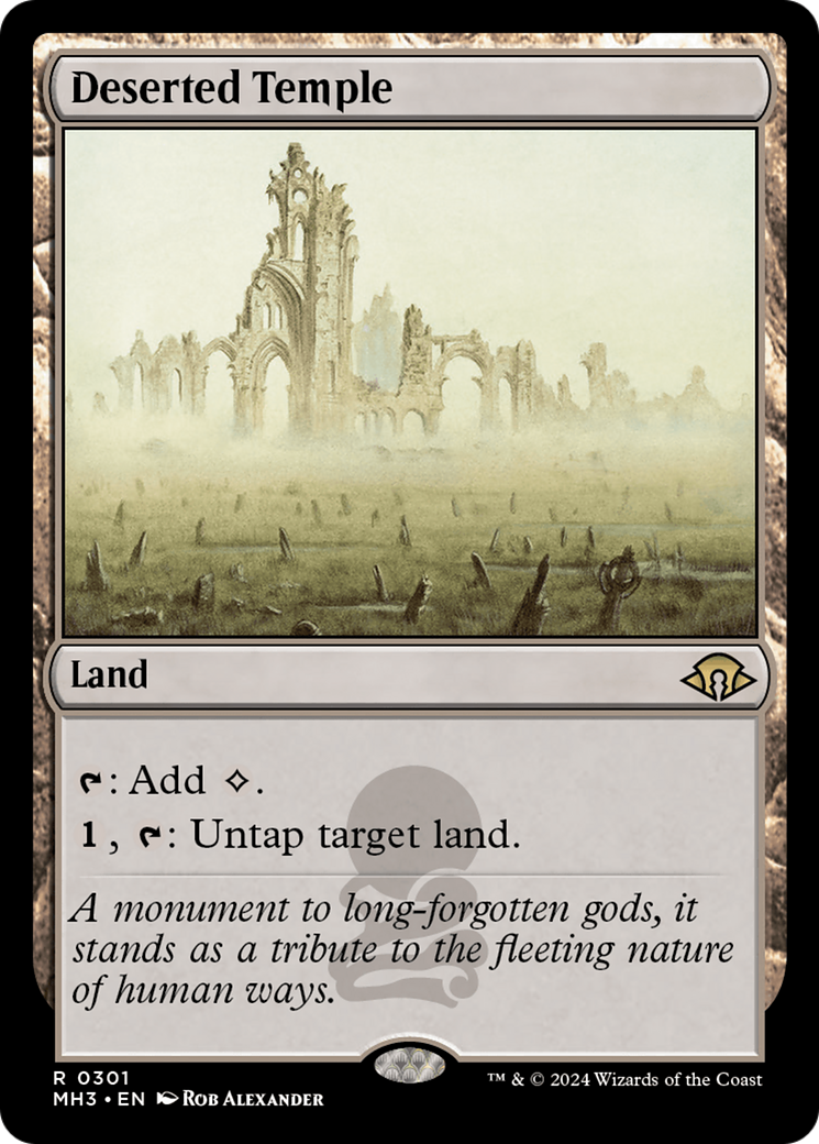 Temple déserté (MH3-301) - [Modern Horizons 3] 