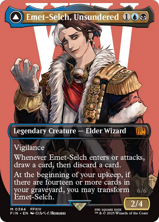Emet-Selch, Unsundered (Borderless) (FIN-394) - [FINAL FANTASY] (Borderless)