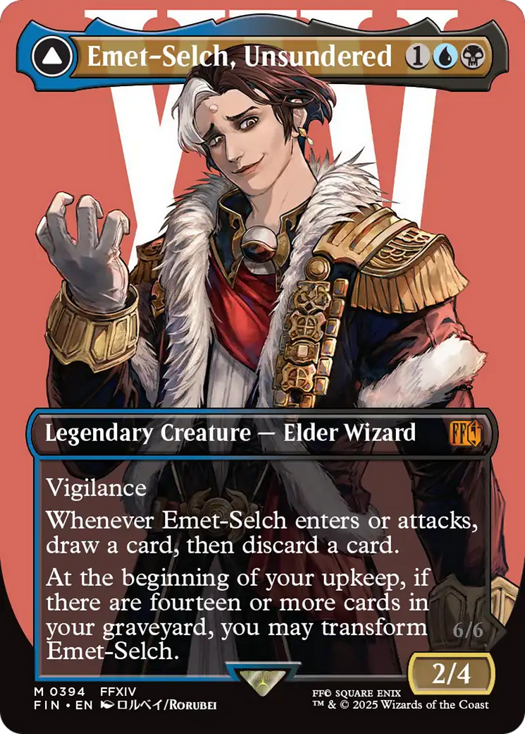 Emet-Selch, Unsundered (Borderless) (FIN-394) - [FINAL FANTASY] (Borderless)