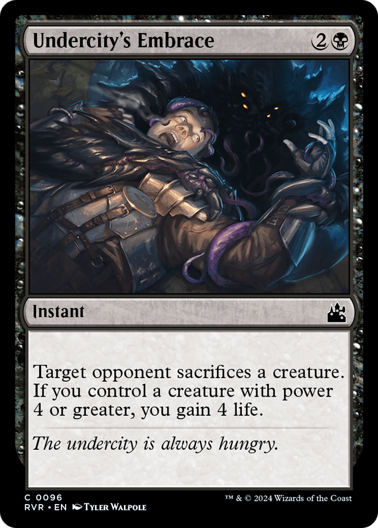 Undercity's Embrace (RVR-096) - [Ravnica Remastered]
