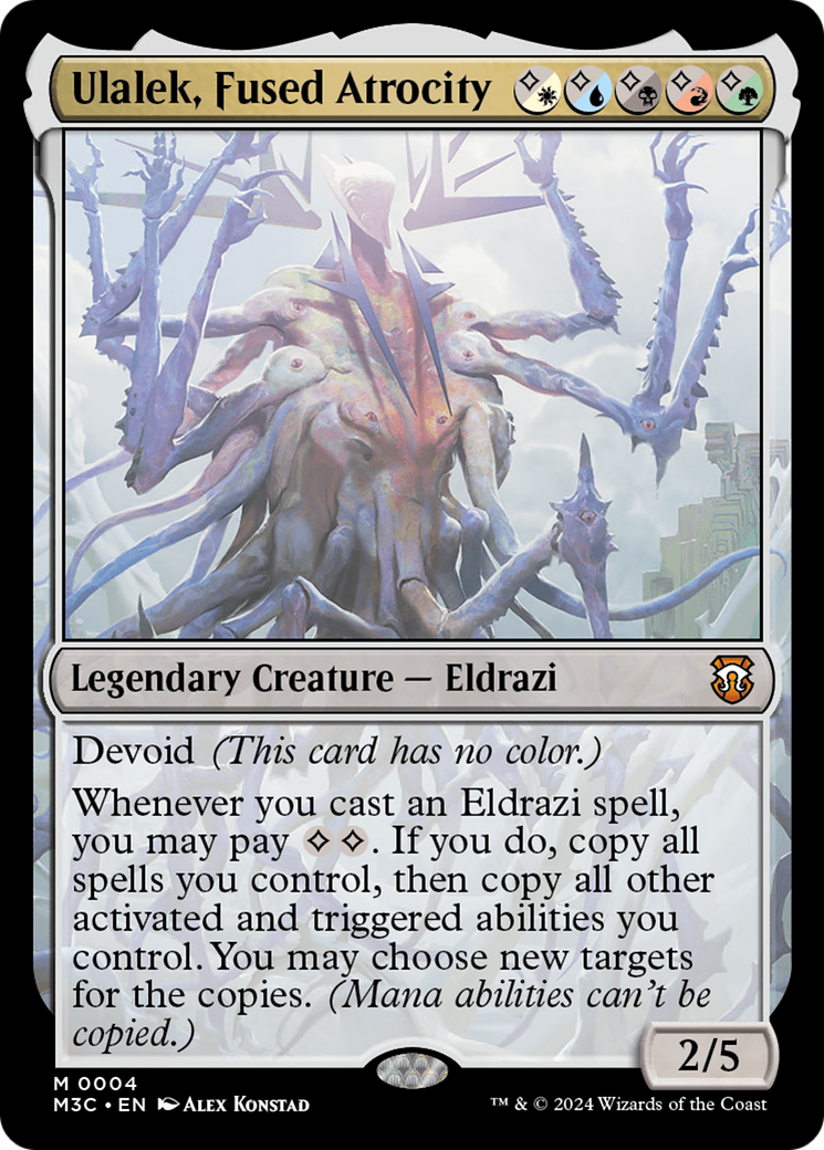 Ulalek, l'atrocité fusionnée (M3C-004) - [Modern Horizons 3 Commander] 