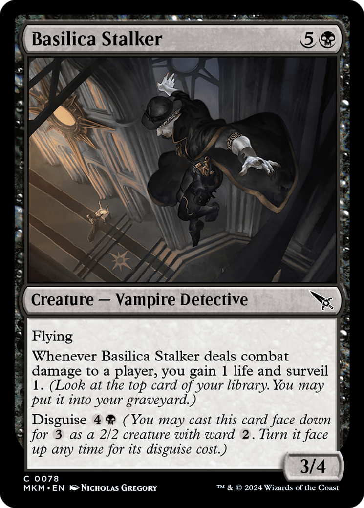 Basilica Stalker (MKM-078) - [Murders at Karlov Manor]