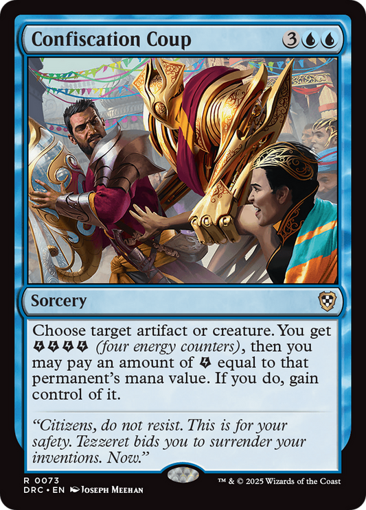 Confiscation Coup (DRC-073) - [Commander: Aetherdrift]