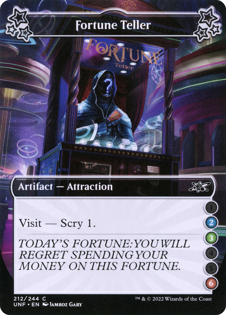 Fortune Teller (UNF-212A) - [Unfinity] Foil