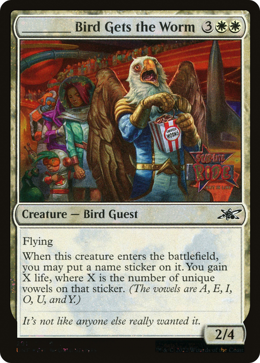 _____ Bird Gets the Worm (UNF-291) - [Unfinity] Foil