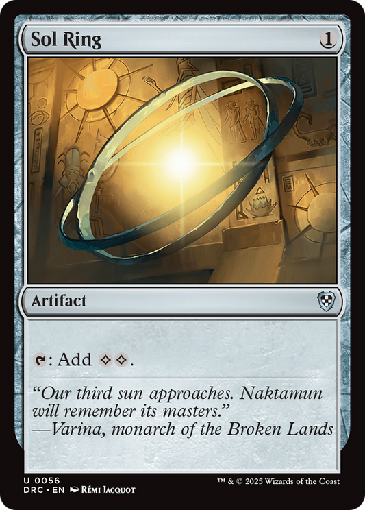 Sol Ring (DRC-056) - [Commander: Aetherdrift]