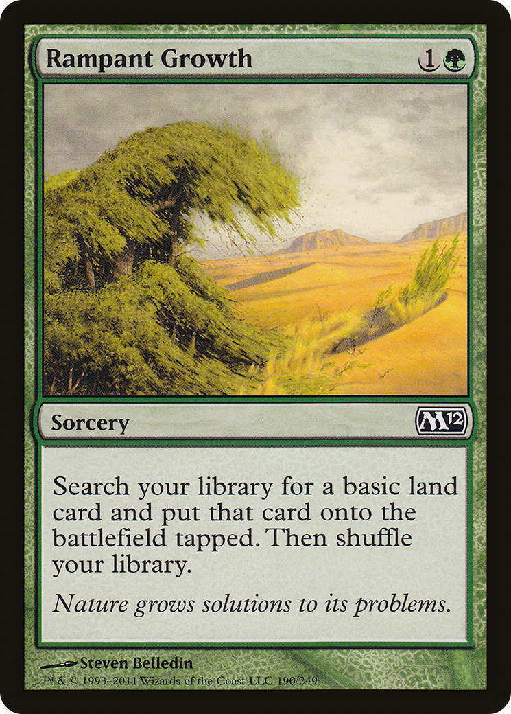 Rampant Growth (M12-190) - [Magic 2012]