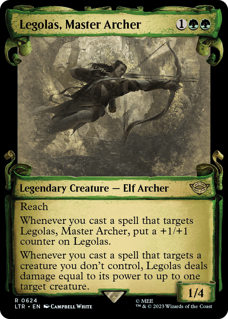 Legolas, Master Archer (LTR-624) - [The Lord of the Rings: Tales of Middle-earth]: (Showcase)