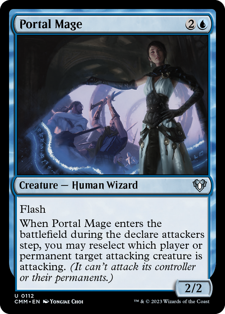 Portal Mage (CMM-112) - [Commander Masters]