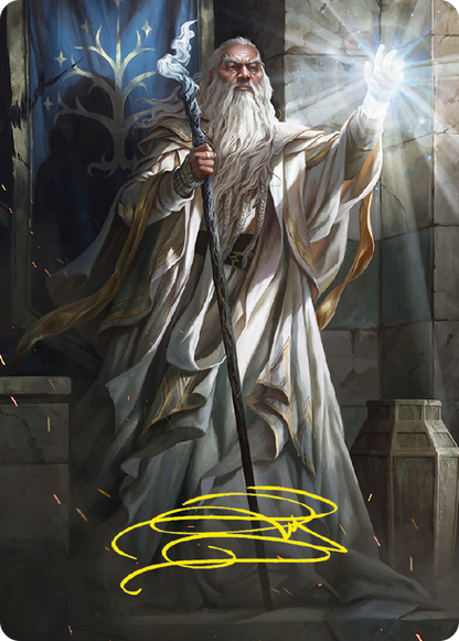 Gandalf the White // Gandalf the White (ALTR-003) - [Tales of Middle-earth Art Series] (Borderless)