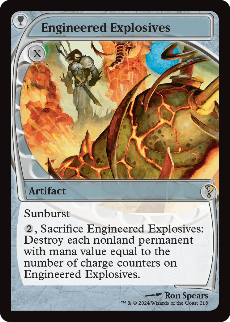 Engineered Explosives (Future Sight) (MB2-218) - [Mystery Booster 2]
