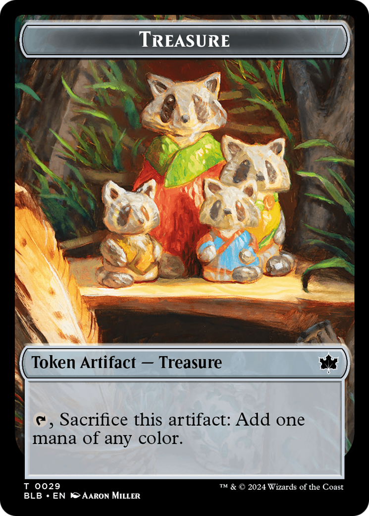 Trésor (TBLB-029) - [Bloomburrow Tokens] Feuille 