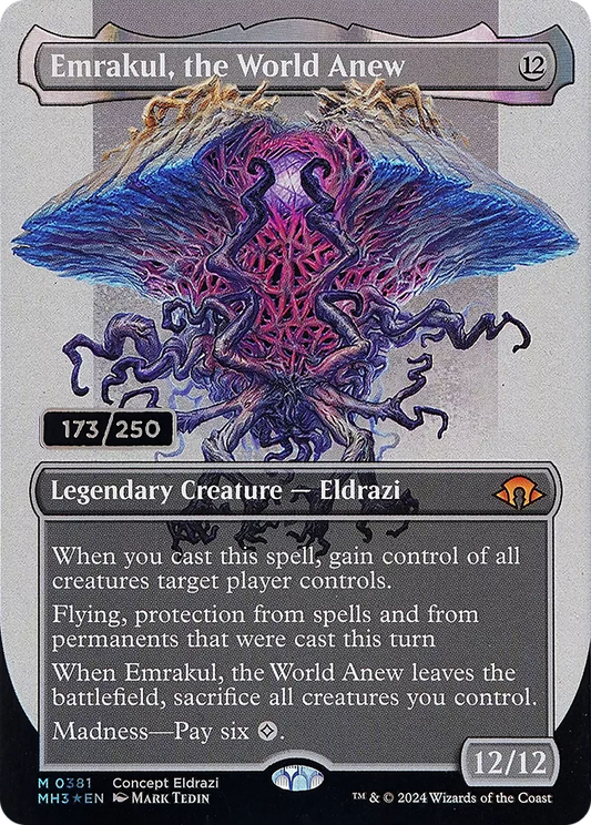 Emrakul, le monde nouveau (MH3-381Z) - [Modern Horizons 3] (sans bordure) Foil 