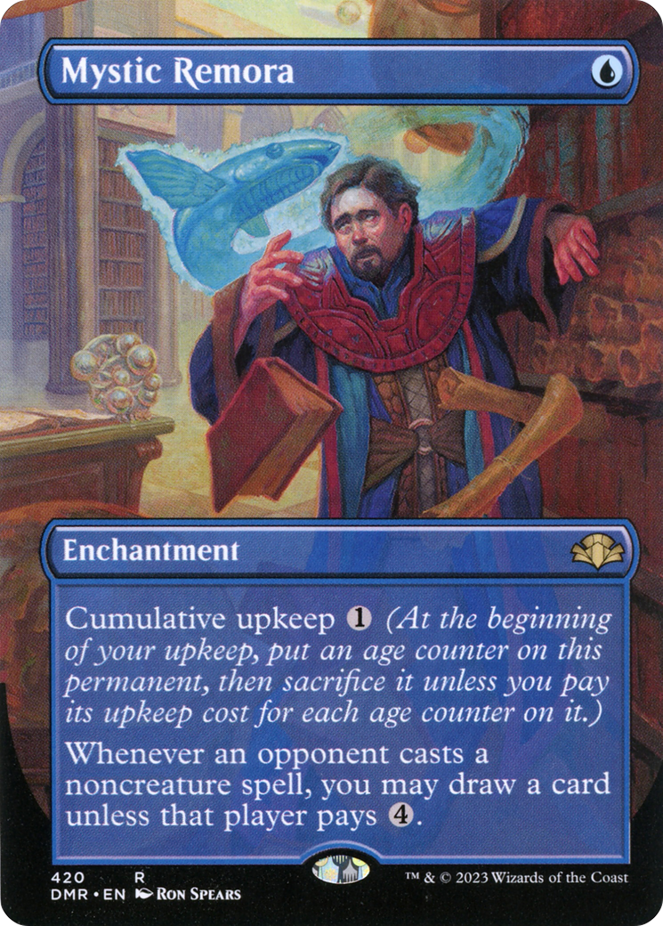 Mystic Remora (DMR-420) - [Dominaria Remastered] (Borderless)