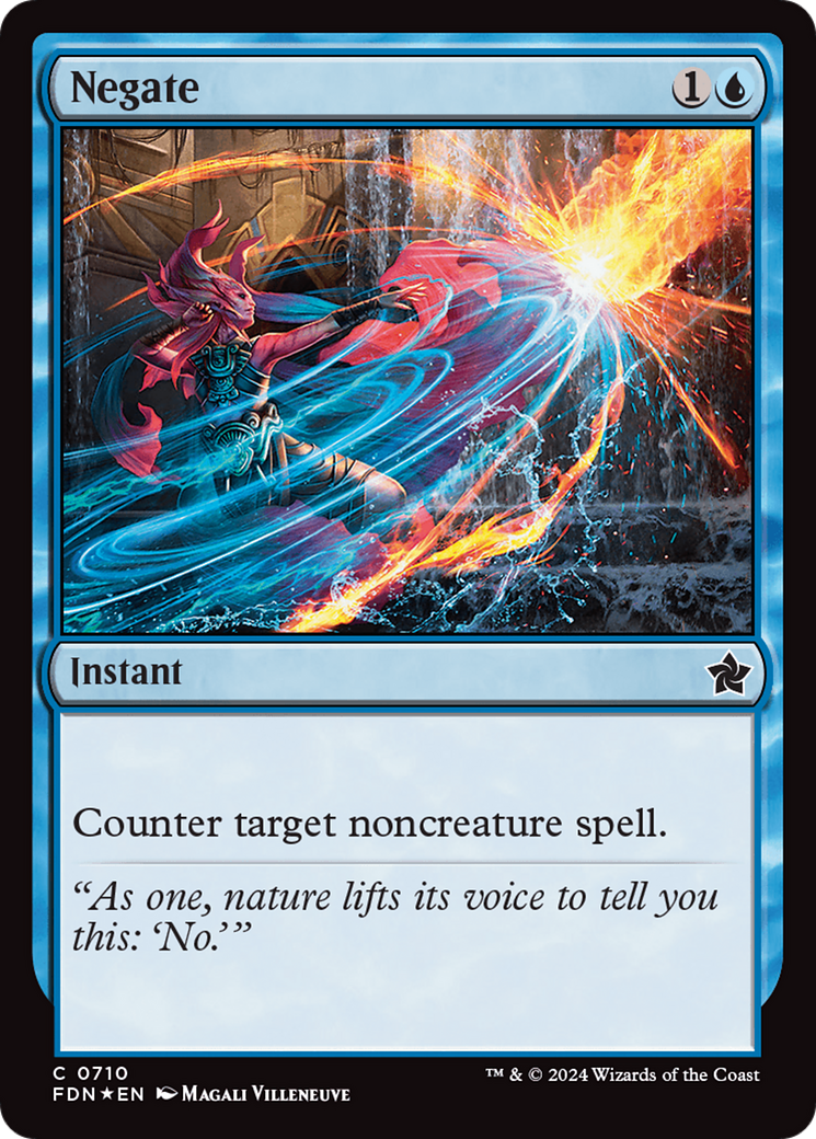 Negate (FDN-710) - [Foundations] Foil